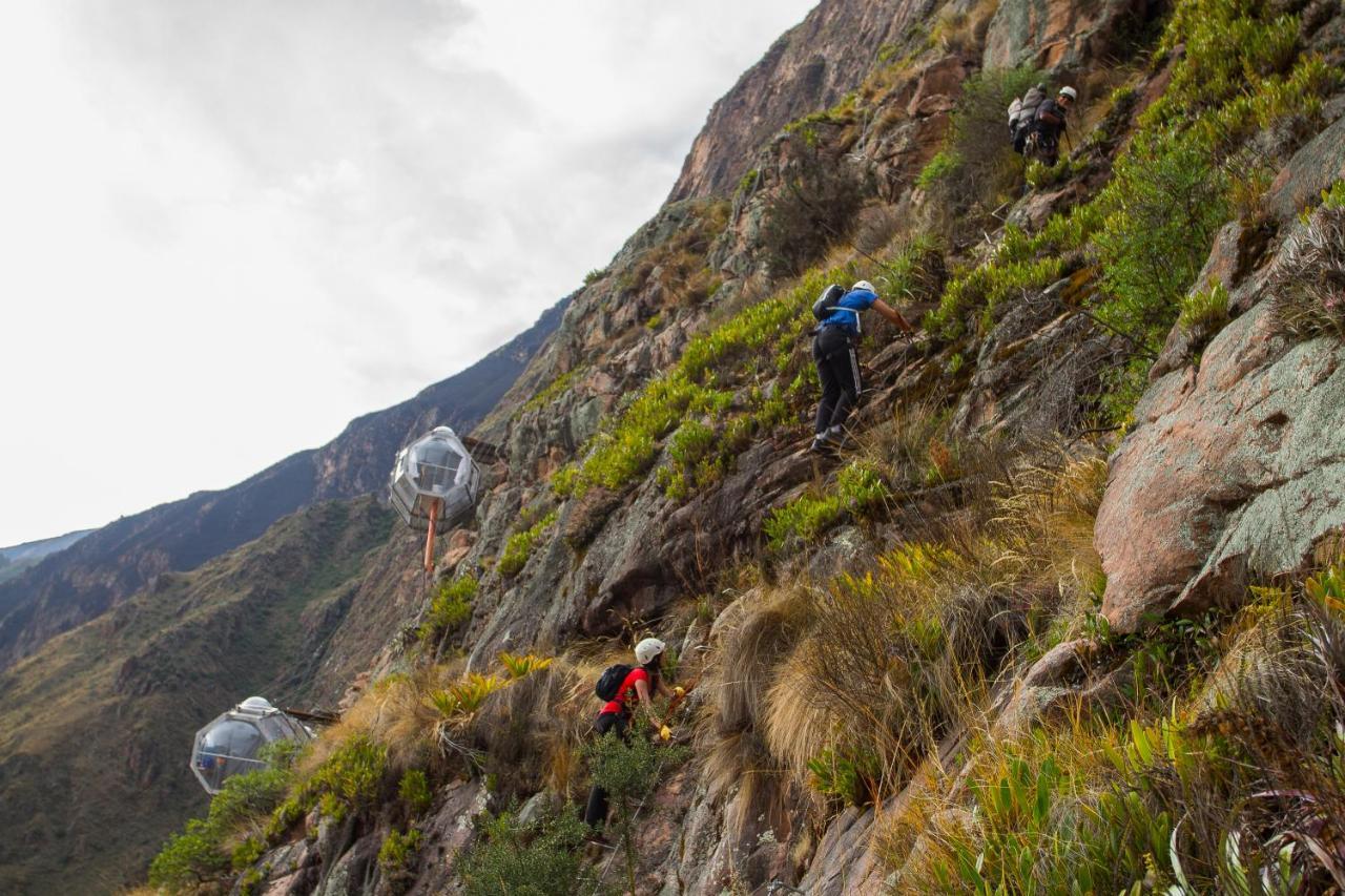 Skylodge Adventure Suites Урубамба Экстерьер фото