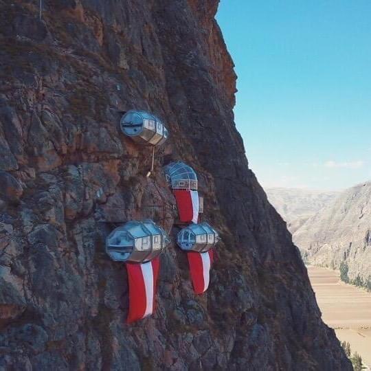Skylodge Adventure Suites Урубамба Экстерьер фото